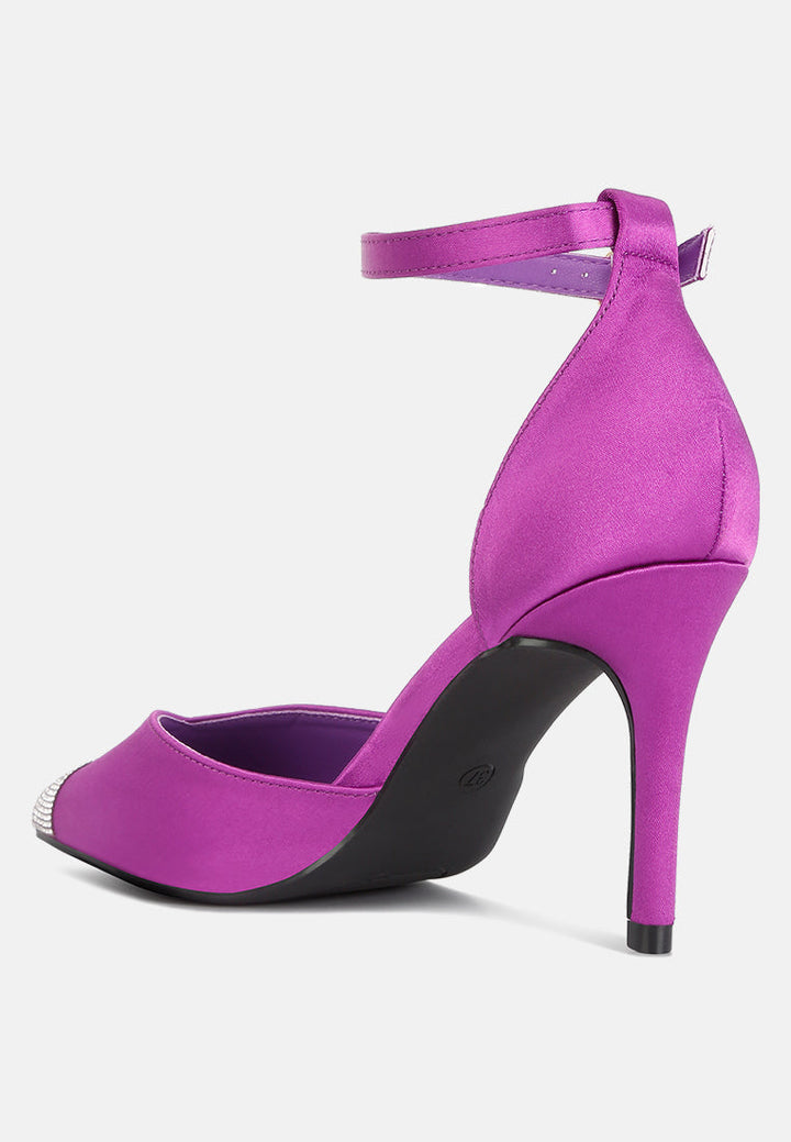 Everalda Toe Cap Embellished Sandals-2