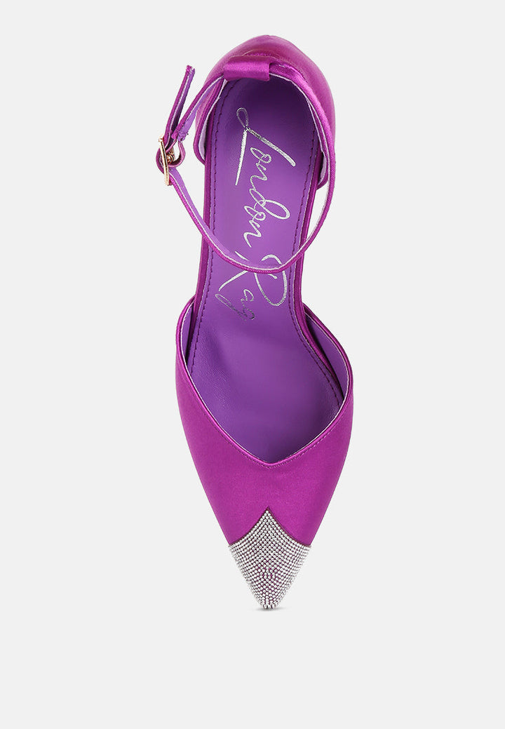 Everalda Toe Cap Embellished Sandals-3