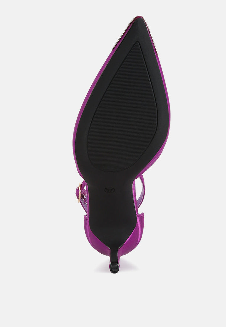 Everalda Toe Cap Embellished Sandals-4