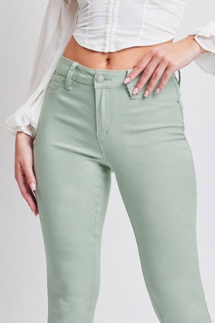 YMI Jeanswear Hyperstretch Mid-Rise Skinny Jeans-2