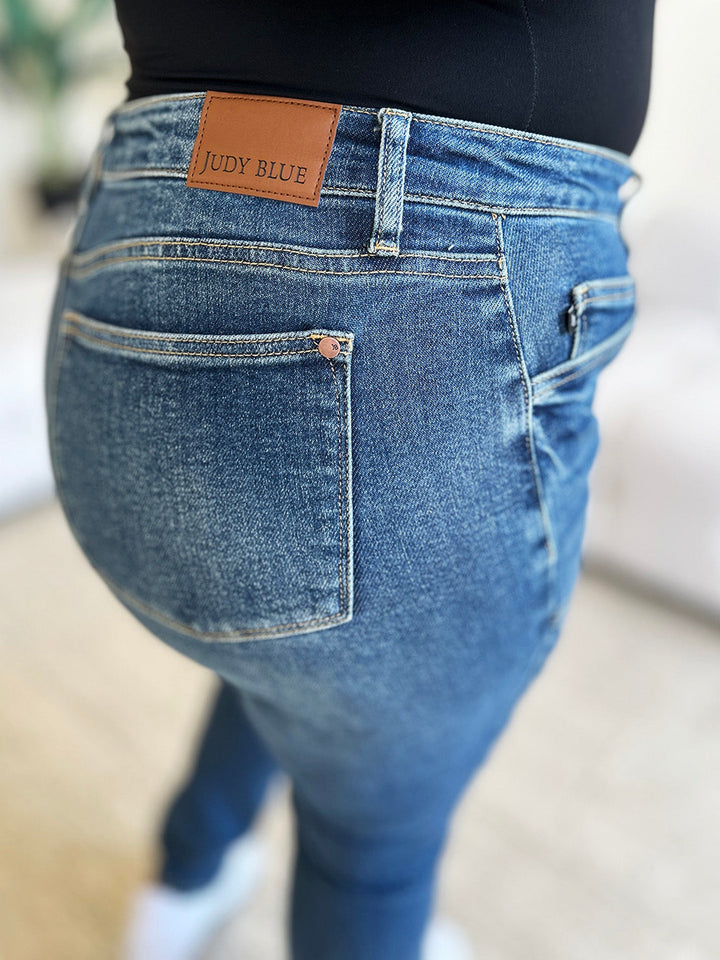 Judy Blue Full Size High Waist Skinny Jeans-3