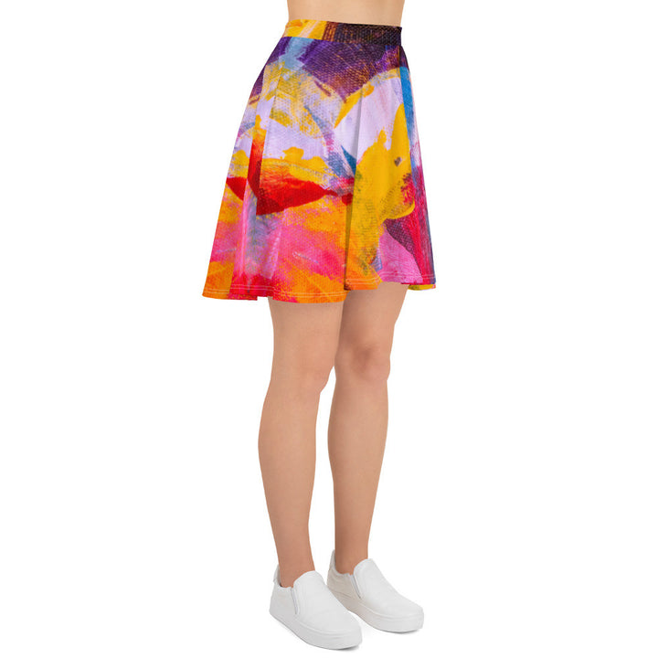 Gianneli Colours Skater Skirt-5