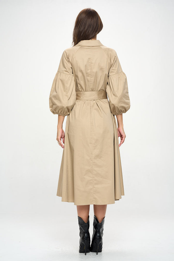 Maxi Shirt Dress-4