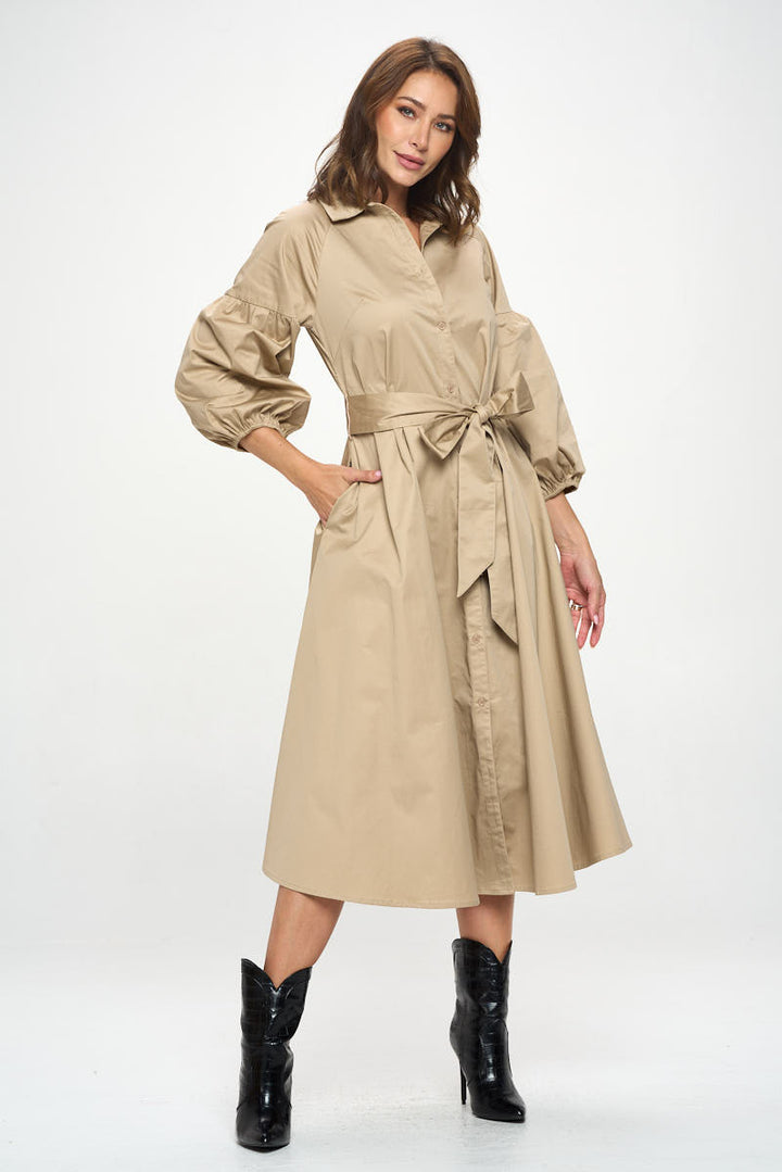 Maxi Shirt Dress-1