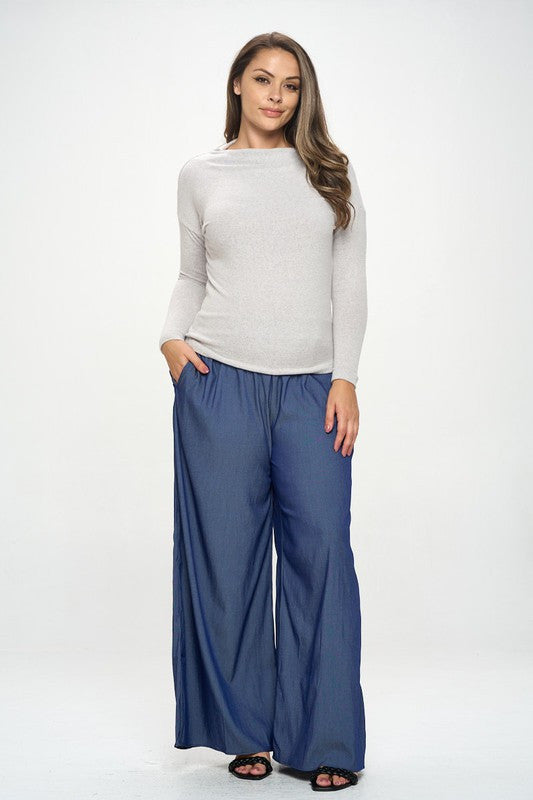 Heather Grey Off the Shoulder Top-4