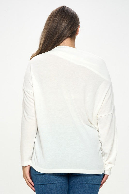 Ivory Off the Shoulder Top-3