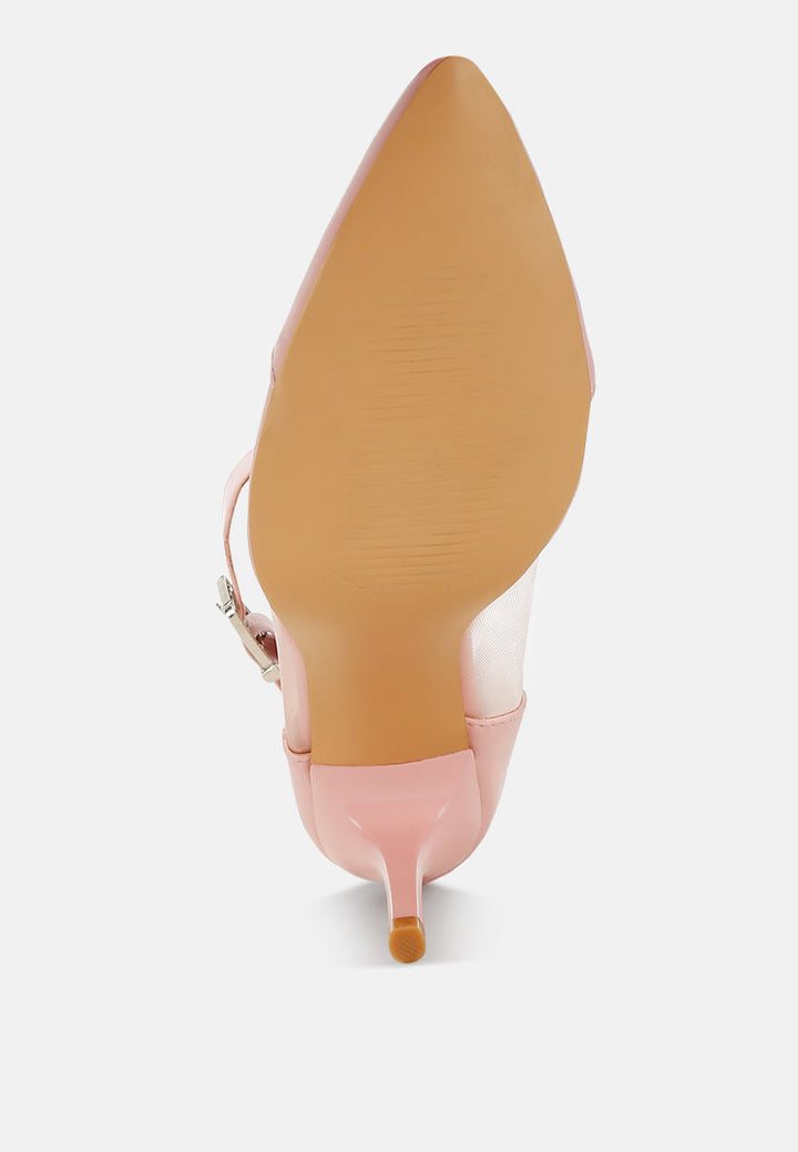 Hearst Pointy Toe Ankle Strap Pumps-4