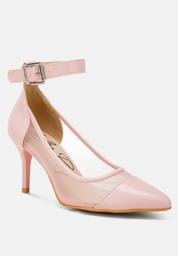 Hearst Pointy Toe Ankle Strap Pumps-1