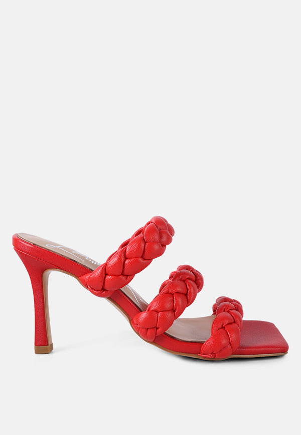 High Bae Braided Strap Casual Heels-5