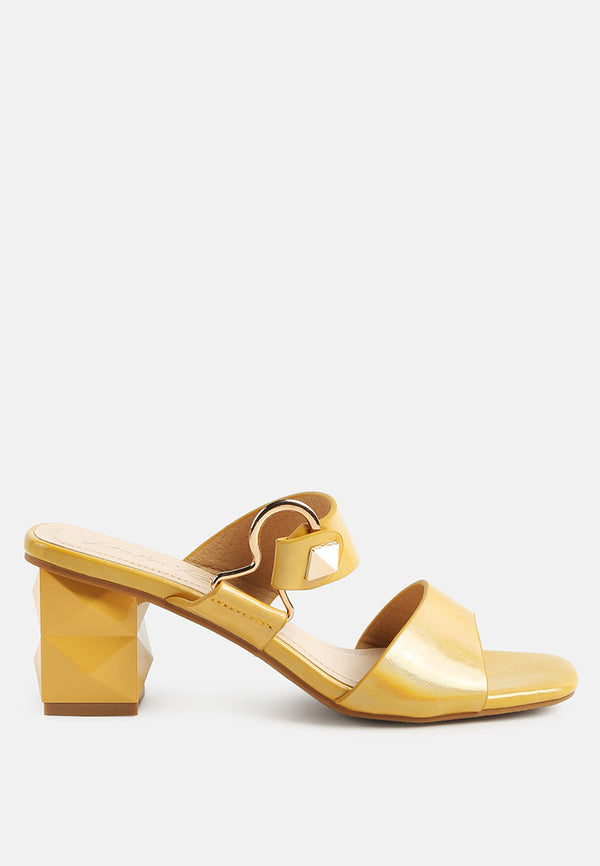 Hookup Fantasy Block Heel Sandals-5