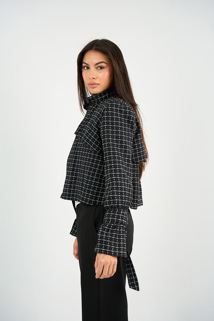 Trench Jacket - Tweed-3