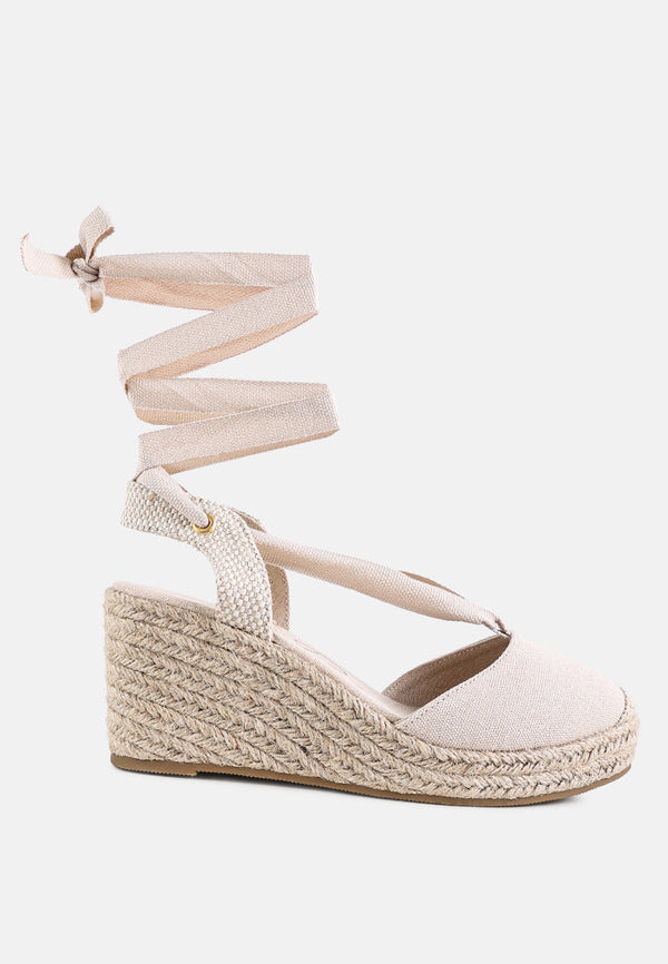 Little Mary Strappy Wedge Heel Sandals-0