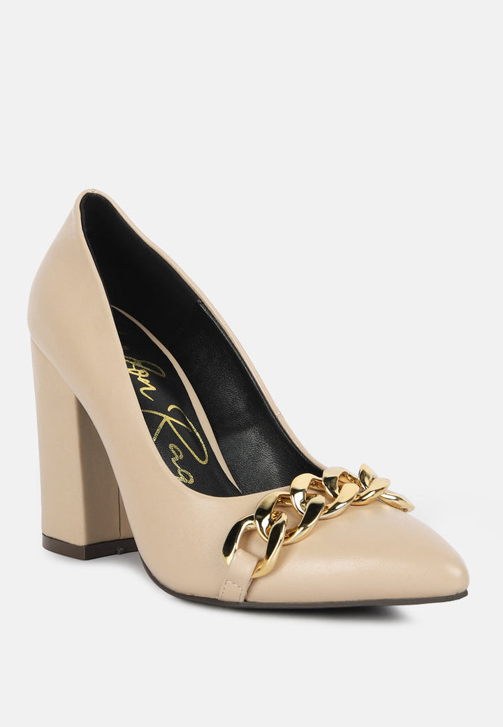 Majesty Block Heel Pumps-1