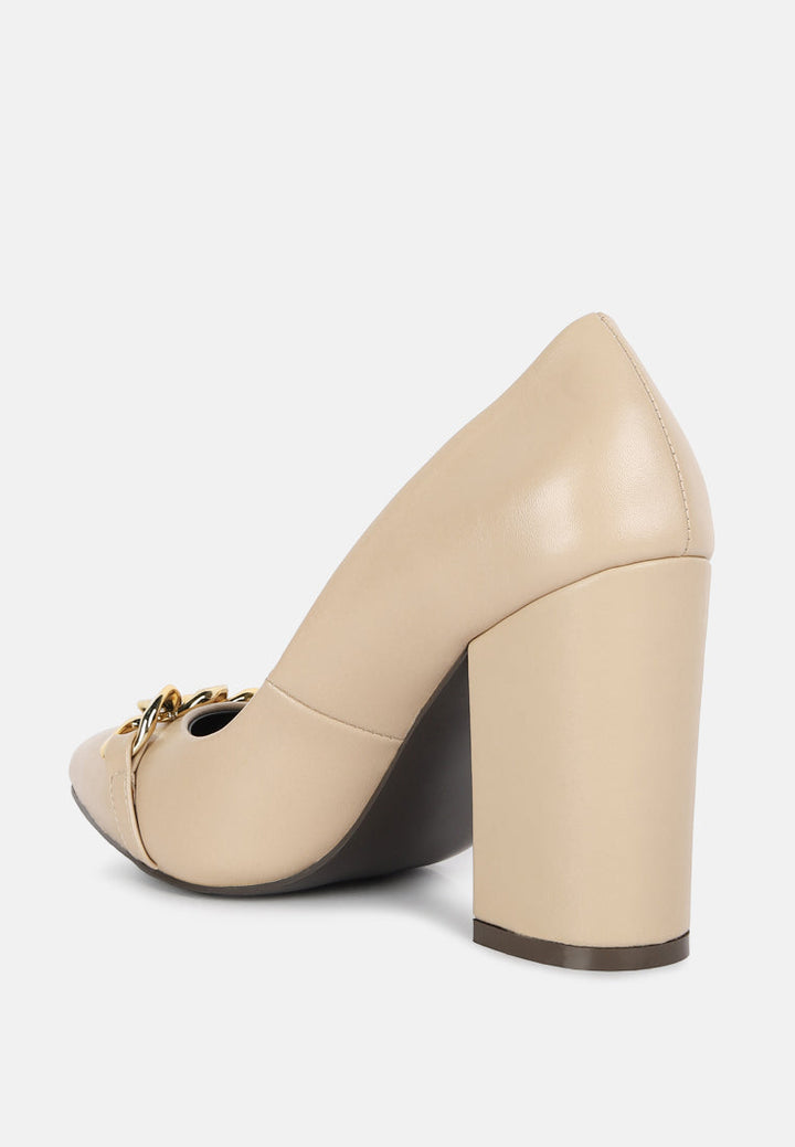 Majesty Block Heel Pumps-2