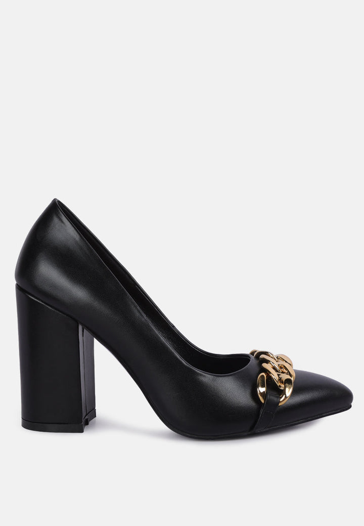 Majesty Block Heel Pumps-6