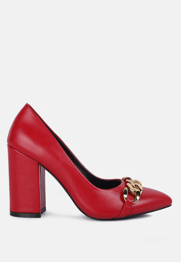 Majesty Block Heel Pumps-5