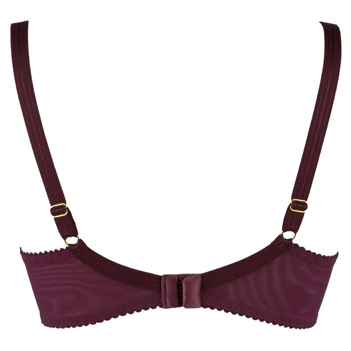 Axami Malaga Loca Sheer Lace Balconette Bra-3