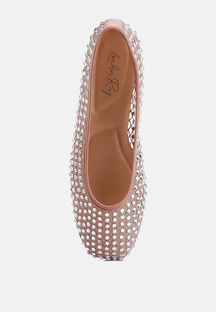 Orson Naked Rhinestone Ballerinas-3