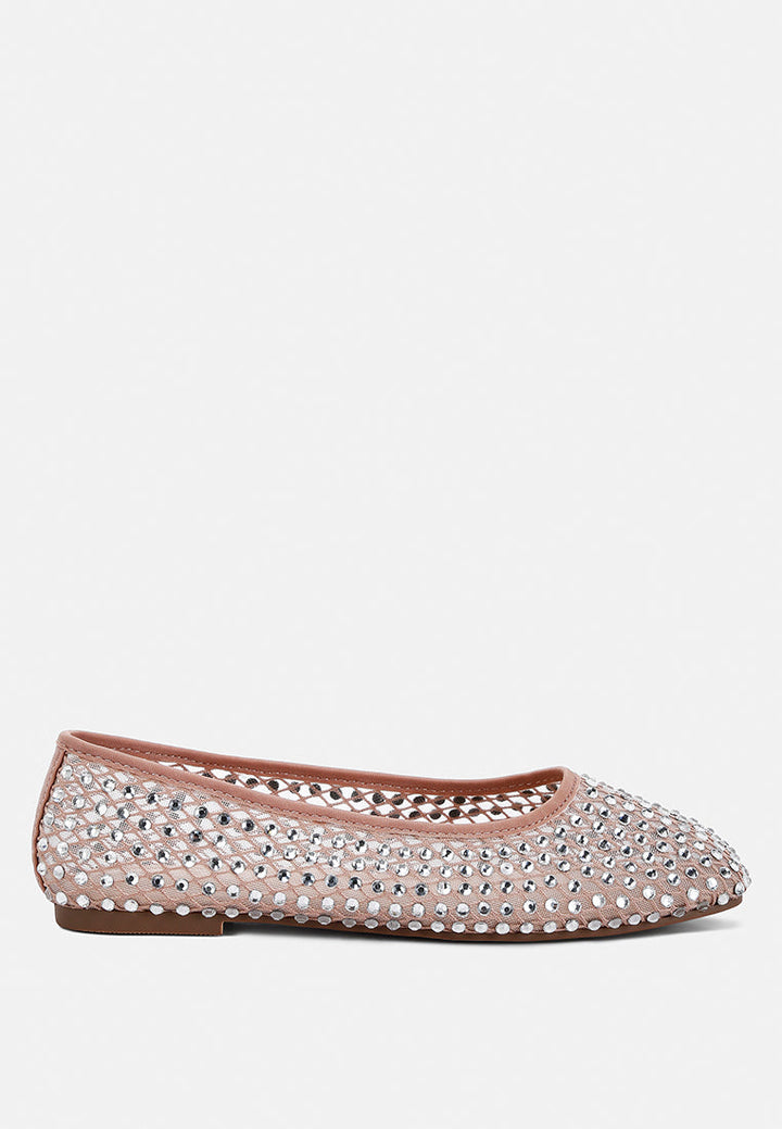 Orson Naked Rhinestone Ballerinas-0