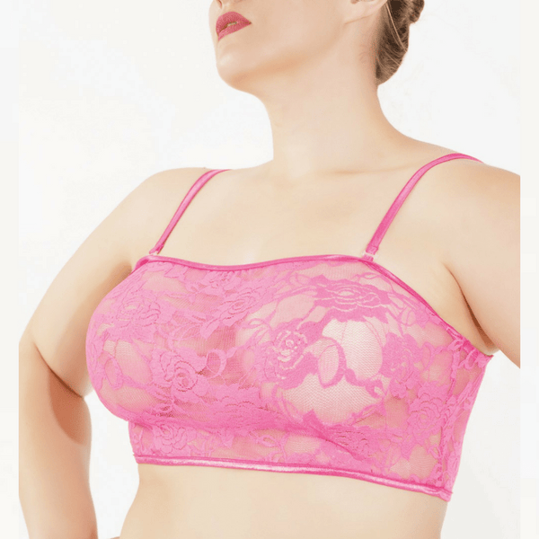 Sexy Sheer Lace Wireless Bralette Coquette-0