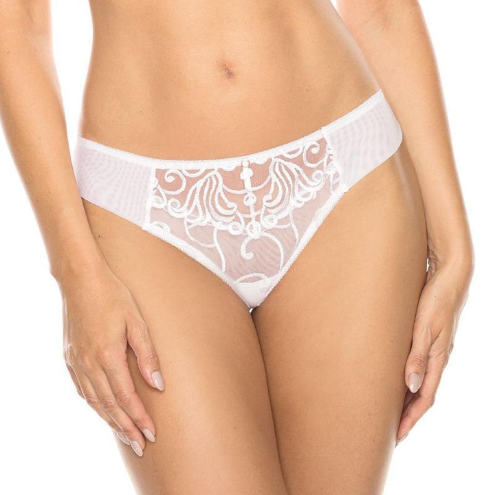 Sheer Thong Panty Gorteks Fiore-0