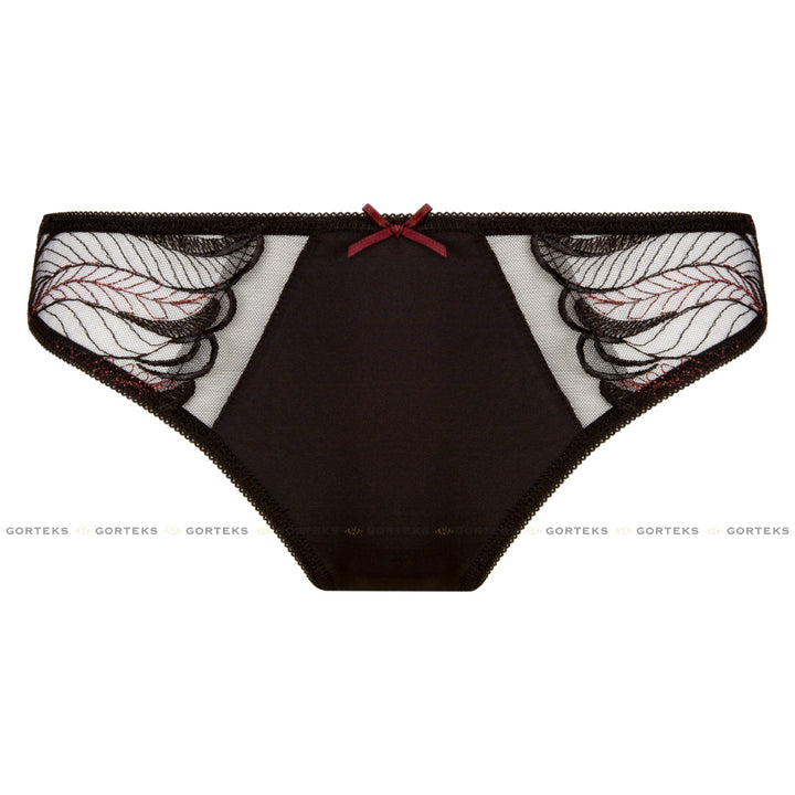 Semi Sheer Lace Thong Panty Gorteks Salve-4