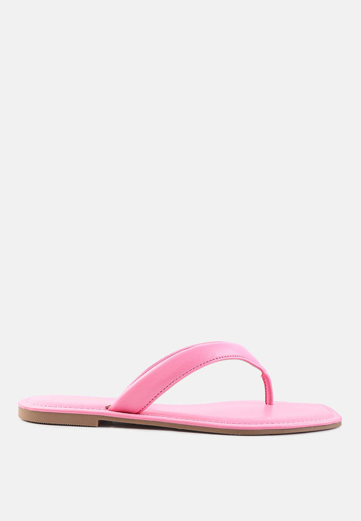 Tolpo Square Toe Thong Flats-6