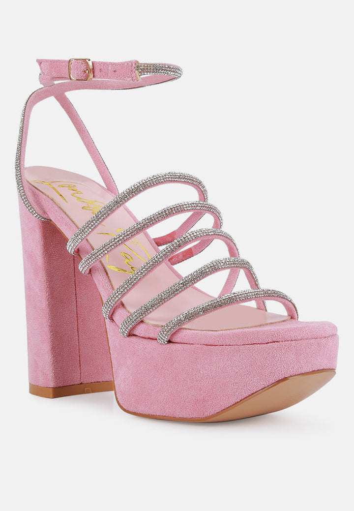 Tricks High Block Heel Sandals-1