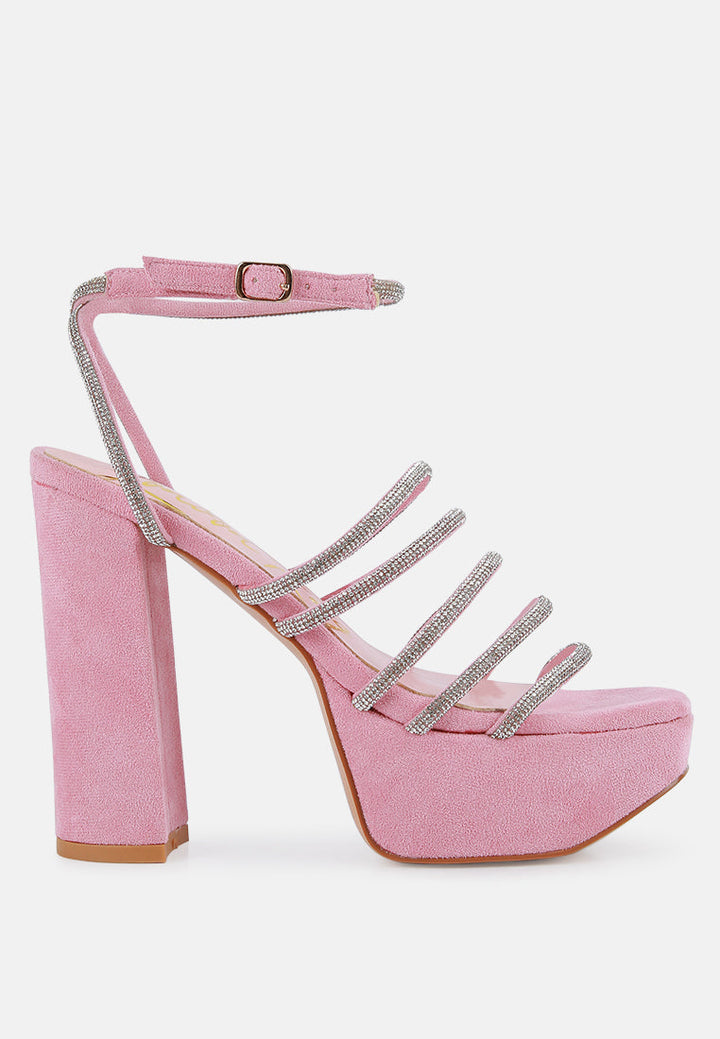 Tricks High Block Heel Sandals-0