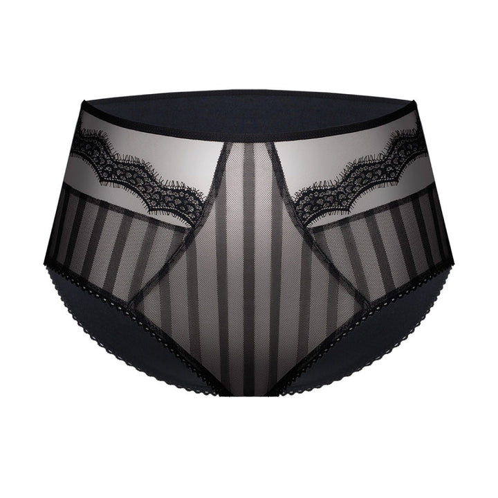 Sheer See Through High Waist Brief Panty Stefani-2