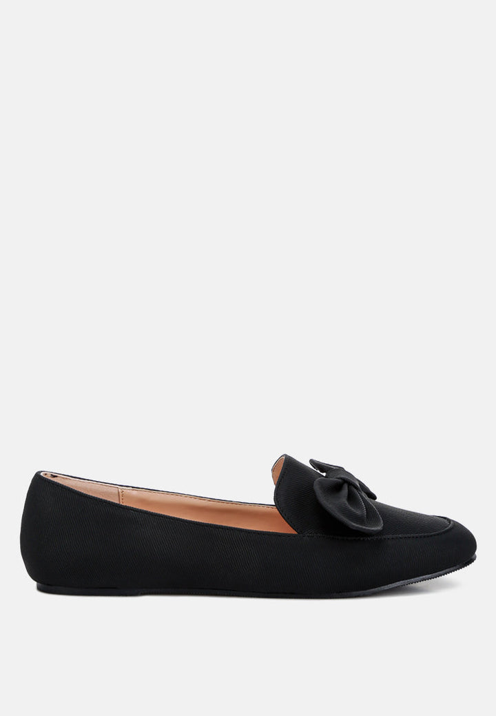 Waveney Bow Embellished Loafers-8