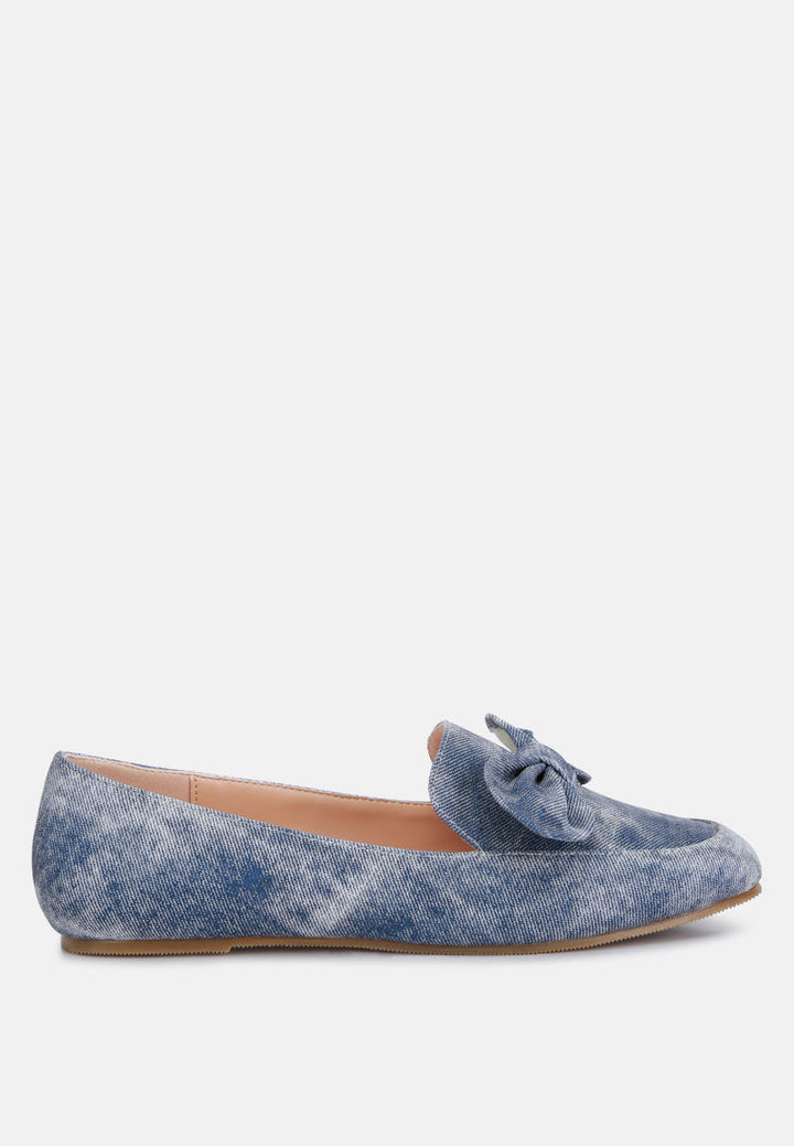 Waveney Bow Embellished Loafers-0