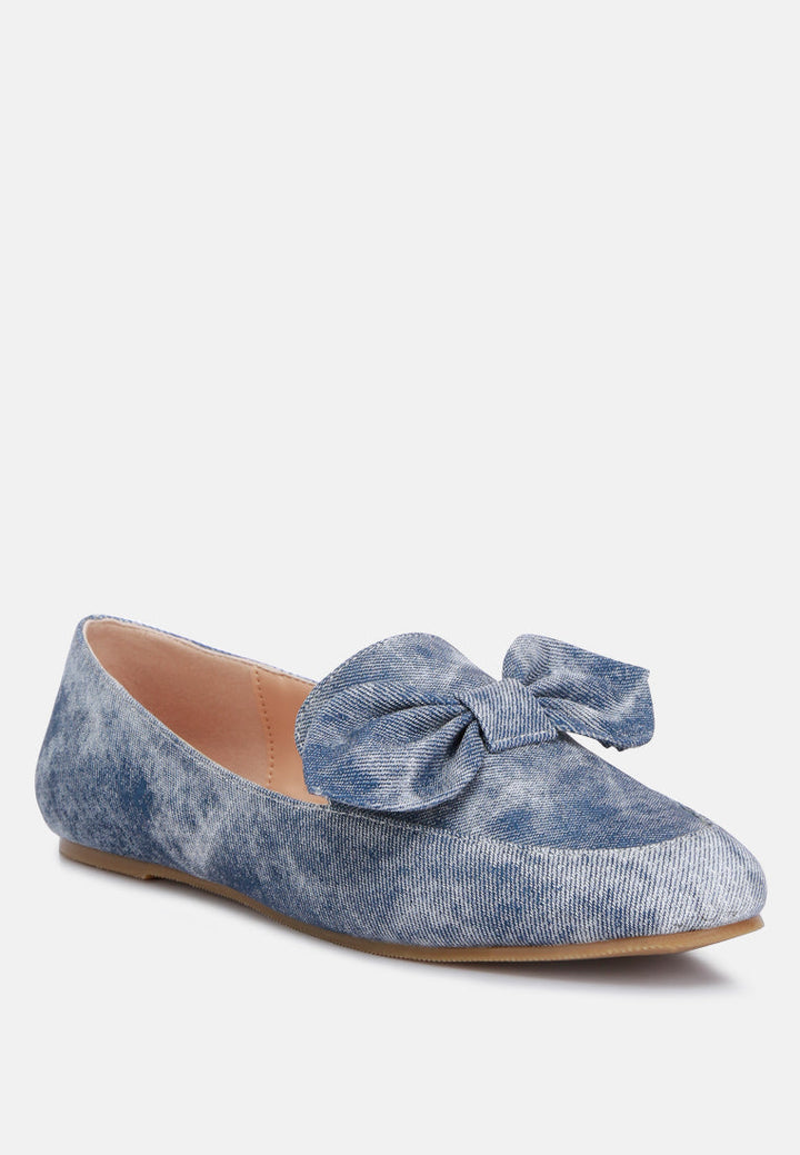 Waveney Bow Embellished Loafers-1