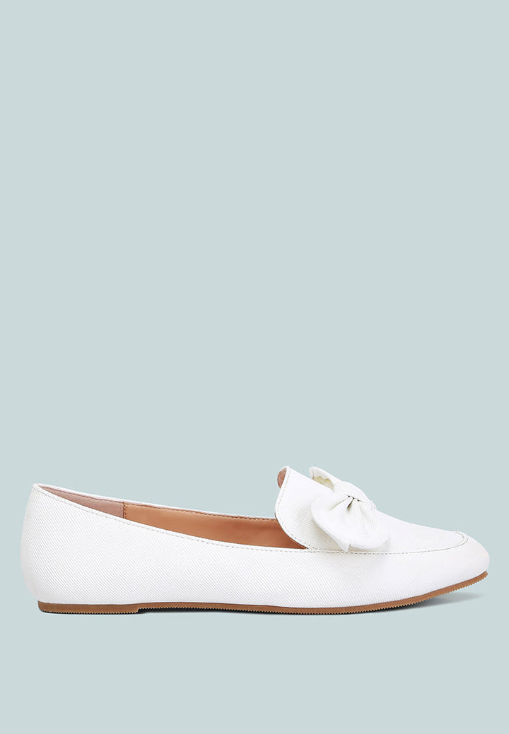 Waveney Bow Embellished Loafers-6