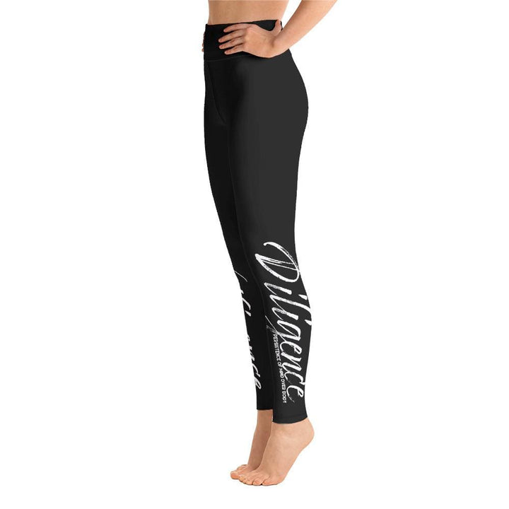 Womens High-waist Fitness Legging Yoga Pants - Diligence Script-2